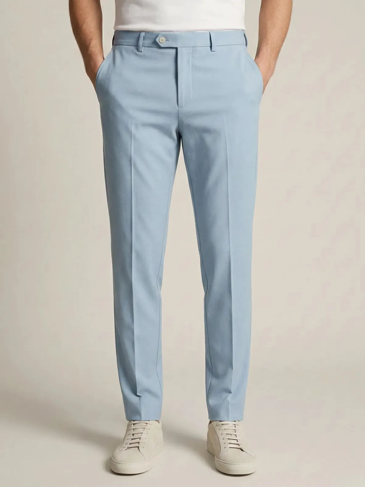 AI model wearing pant after flat lay conversion