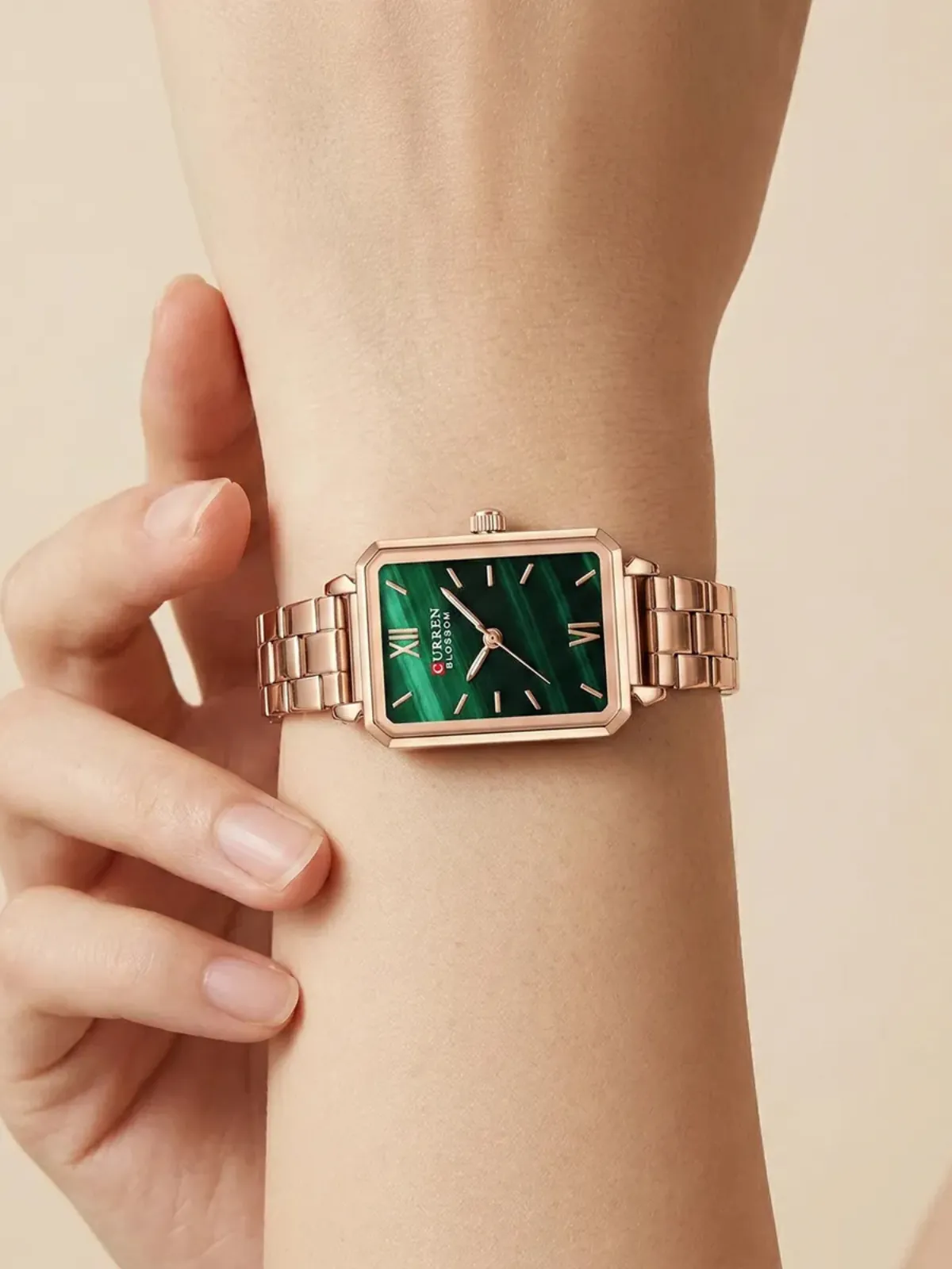 Premium catalog watch shot after lighting and color correction