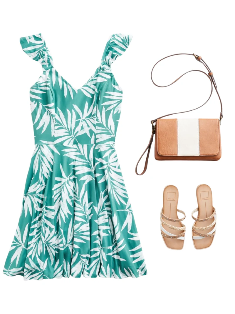 AI-generated fashion photography model wearing apparel